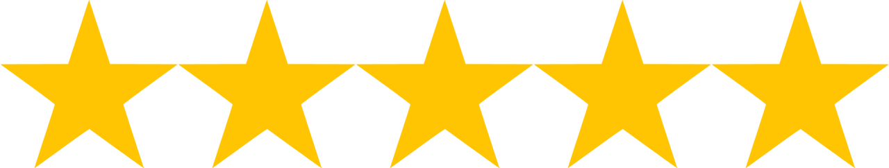 Five star rating at air bnb